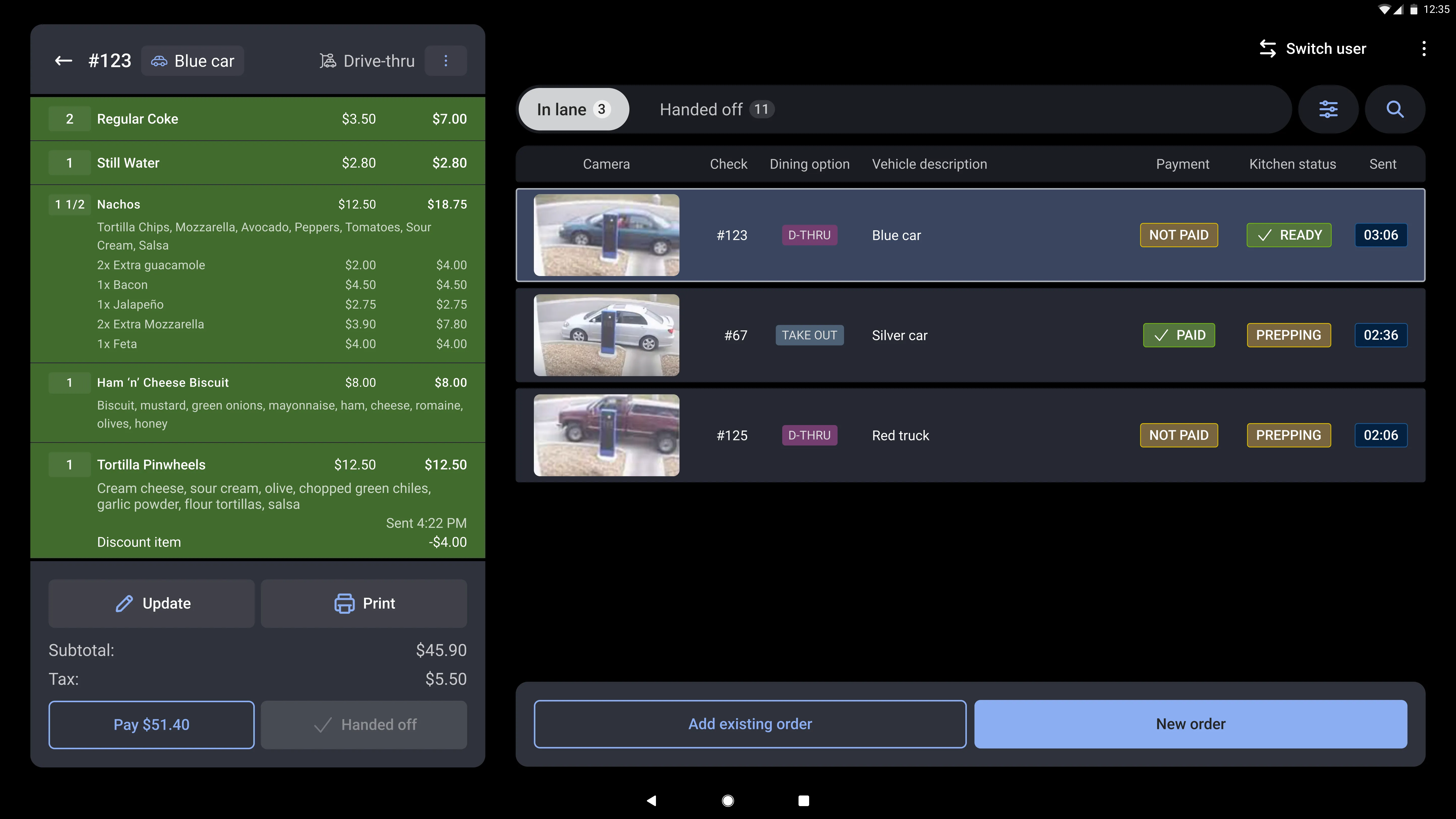 Final queue design
